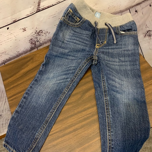 boy jeans elastic waistband